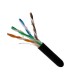 71R201 Cable UTP Cat6, Exterior con Gel, Rollo 305m , Linet, Cable UTP Guatemala