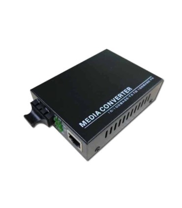 GAFO-0019 Media converter datos, TX/RX en un hilo SM, SC, 40Km, 10/100Mb, marca 3C-LINK