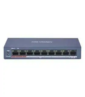 DS-3E0109P-E/M(B) Switch PoE+, No Administrable, 8 Puertos 10/100 Mbps PoE+, 1 Puerto 100 Mbps Uplink