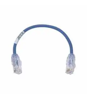 EPA276 Patch cord Cat6 1 pie color rojo para voz y datos, latiguillo corto para gabinete, panel de parcheo y puntos de red , Linet, Guatemala