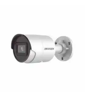 DS-2CD2387G2P-LSU-SL Cámara IP panorámica ColorVu 8MP 180°, lente 4mm, luz blanca 30m, estrobo y audio, IA humano-vehículo, PoE de Hikvision