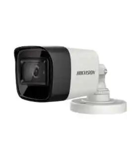 DS-2CE16U0T-LPF Cámara 4K bala Smart Hybrid Light, lente fijo 2.8mm, IR 25m, luz blanca 20m, plástica IP67, TVI/AHD/CVI/CVBS , Hikvision, Guatemala