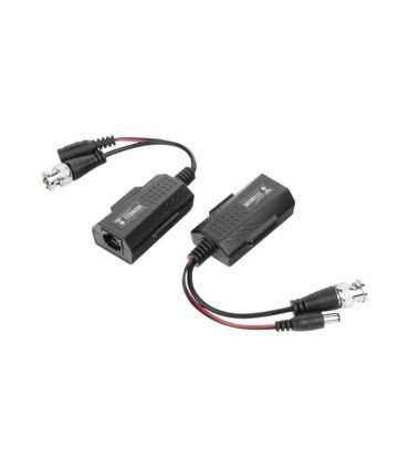 TT-101-PV-TURBO Balun activo video + energía por UTP Cat5e/6/6A, hasta 150m en 4K, compatible TVI/CVI/AHD/CVBS, TurboHD 4K , Epcom, Accesorios para Cámaras Análogas Guatemala