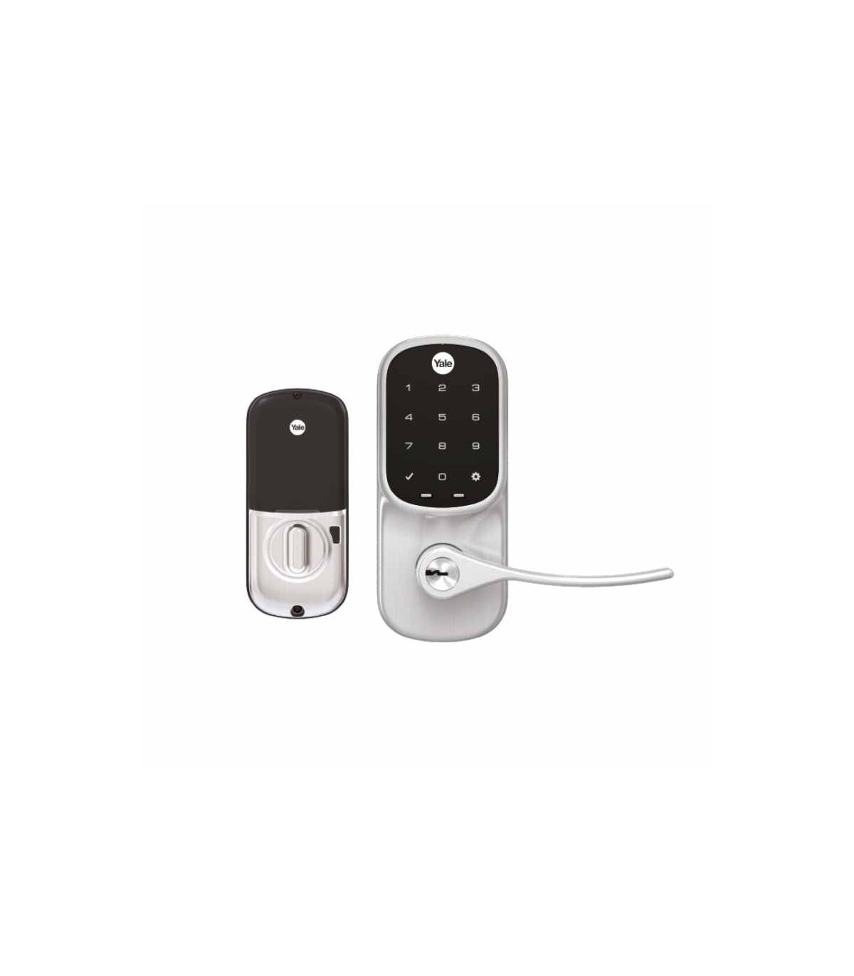 TL600 Cerradura de puerta inteligente con huella dactilar compatible con  app para Zigbee - Chapas - Camaras de Seguridad Y Control de Acceso