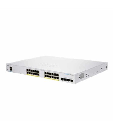 CBS350-24P-4G-NA SWITCH 24 PUERTOS 10/100/1000Mbps ADMINISTRABLE 4x1G SFP + POE, CISCO