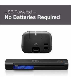 ES-60W - Escaner de documentos portatil inalambrico alimentado por hojas para PC y Mac