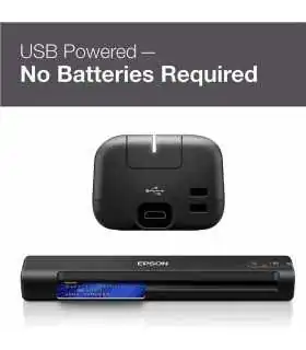 ES-60W - Escaner de documentos portatil inalambrico alimentado por hojas para PC y Mac