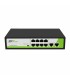 PE082-120-C Switch de 8 puertos rj45 10/100 mbps con POE + 2 puerto rj45 100 mbps no administrable , ZKTeco, Switches PoE Guatemala