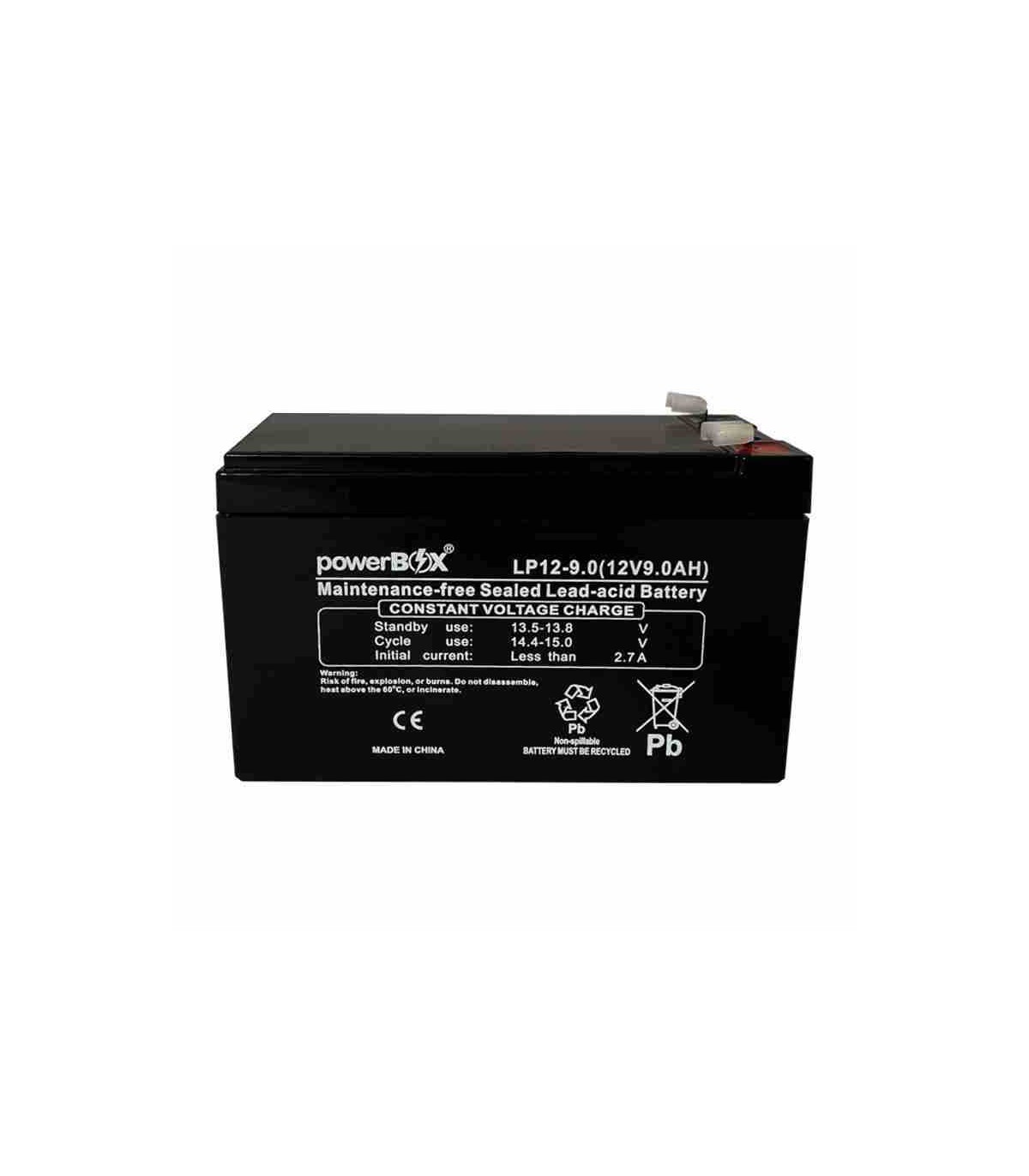 BATPB-LP12-9.0 Batería powerBox 12v 9Ah para UPS de varias marcas