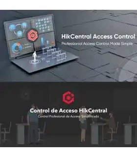 DS-K1T320MFX Terminal Min Moe para Control de Acceso o Asistencia, 500 rostros y 1,000 Huellas y Tarjetas de Hikvision