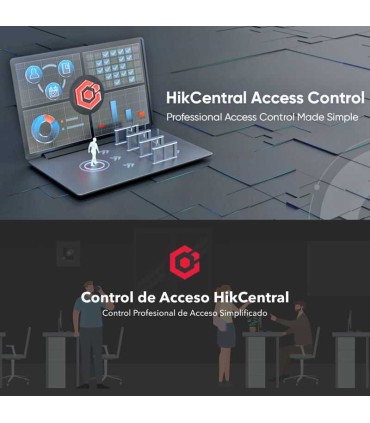 HikCentral-AC-Package/1Door Licencia de Expansión de Software de control de acceso para 1 puerta, 50 personas
