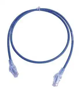 EPA049 PATCH CORD UTP CAT6, 3FT, T568A/B, AZUL , Linet, Guatemala