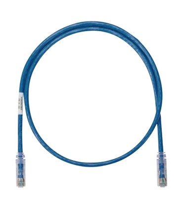 NK6PC1BUY Cable Patch cord  UTP Categoría 6, con plug modular en cada extremo,1 pie. Azul Panduit