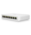 USW-Lite-8-POE Switch UniFi Lite Administrable PoE de 8 Puertos 10/100/1000 Mbps (4 puertos 802.3af/at), 52 W