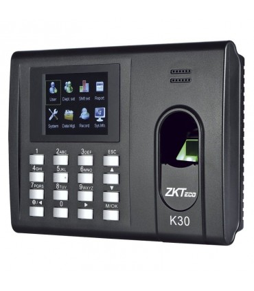 Lector Biométrico K30 de Huella para Control de Acceso y Tiempo de Asistencia