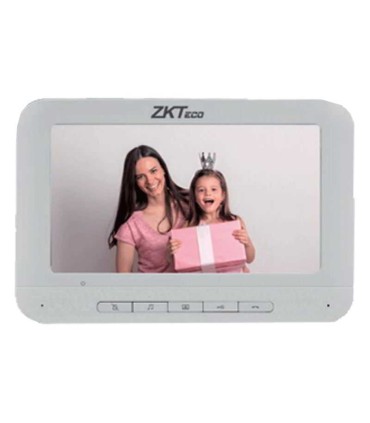VDPI-B3 Monitor LCD de 7" para Video portero Analógico, Conexión mediante 4 Hilos, Resolución 800*480 pxs, 25 Tonos