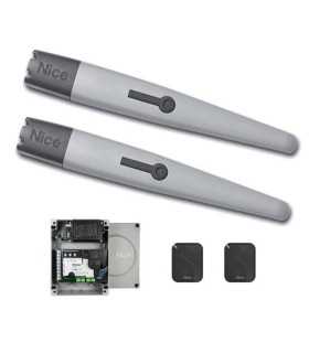 TOO3000 Motor para Puertas Abatibles, 230V para hoja hasta 3 m y 661 lb con brazo telescópico IP54 , Nice, Motores de Brazo Portón Guatemala