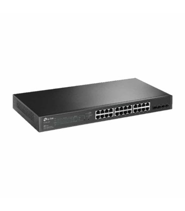 TL-SG2428P Switch PoE JetStream SDN Administrable 24 puertos Gigabit + 4 puertos SFP, 24 puertos PoE, 250W, administración OMADA