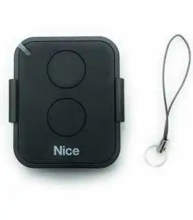 MYGO2 Control remoto 2 canales 433.92 MHz O-Code, con batería, alcance exterior estimado de 100m, para equipos marca NICE , Nice, Accesorios para Barreras Guatemala