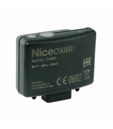 OXIBD Receptor NICE OXI BD a 433Mhz para equipos Nice
