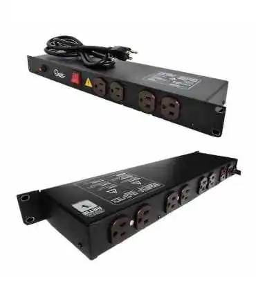 MH-4834 PDU HORIZONTAL 1RU 16A 120V 12 TOMAS, 4 adelante, 8 atrás Quest