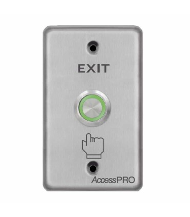APBIVC Botón de aro iluminado color verde/ IP65