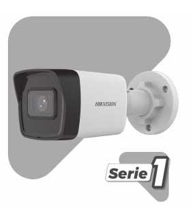 DS-2CD1083G2-LIUF Dual Light Bala IP 8 Megapíxel (4K), Lente 2.8 mm, 30 mts IR + 30 mts Luz Blanca,  Micrófono Integrado , Hikvision, Cámara IP 8Mpx. Guatemala