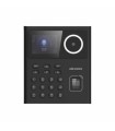 DS-K1T320MFX Terminal Min Moe para Control de Acceso o Asistencia, 500 rostros y 1,000 Huellas y Tarjetas