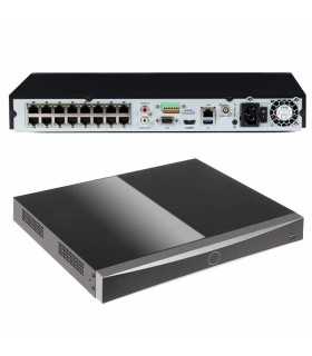 DS-7608NI-Q2/8P NVR IP 8 Canales, Resolución máxima 8 MPX, slot para 2 HD, 8 puertos POE, H.265+ , Hikvision, NVR 4K / Grabadores de Video en Red Ultra HD Guatemala