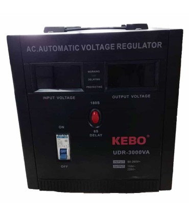 UDR-3000VA Regulador de Voltaje para  220Va hasta 3000va de poder KEBO