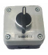 3SA10-B133H29 Caja con Selector 3 posiciones metálico 2 contacto abierto , Coinser, Botones, pulsadores o botoneras Guatemala