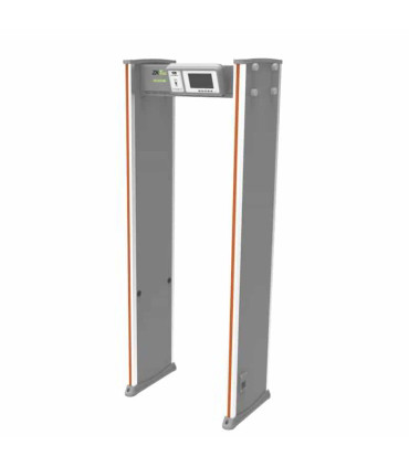 ZKD3180S Arco Detector de Metal de 18 zonas  y alarma de múltiples zonas, Pantalla LCD 5.7”