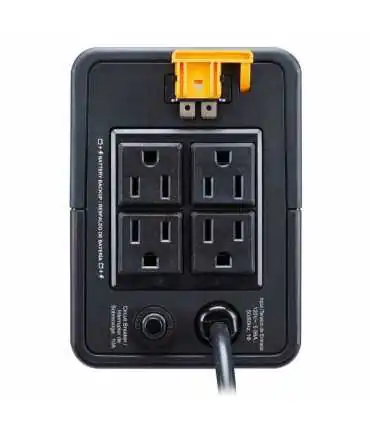 BVX700LU-LM APC Back-UPS 700VA, 120V, carga USB, entradas NEMA, 4 salidas reguladas