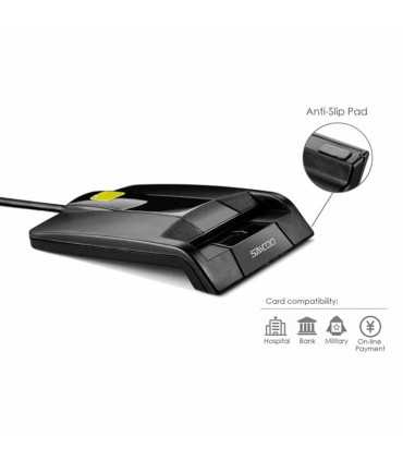 LECTORDPIH Lector de DPI o DE Tarjetas Inteligentes Horizontal , Coinser, Escaner Guatemala