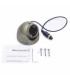 XMRDOME1080 Cámara Mini Domo AHD 2 Mpx. Lente 2.8 mm, 3m. IR, Micrófono Integrado, Interior, Compatible con Epcom XMR