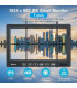 BMG7030W Monitor HDMI, VGA y AV, de 7”, Resolución De 1024 X 600, con Altavoces Incorporados, para CCTV, Seguridad, Raspberry Pi
