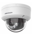 DS-2CD1123G2-LIU Domo IP 2 Mpx, Lente 2.8 mm, Dual Light IR Luz Blanca, Micrófono, IK08, ACUSENSE Lite, IP67, H265, PoE, MicroSD