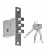 X-1000 Bolt Cerradura De Embutir Phillips, Alta Seguridad, de Latón