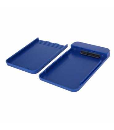 IME-21280 Case Enclosure para Disco Duro SATA o Disci SSD 2.5" USB 3.0 Azul , Coinser, Suministros Guatemala