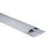DEX008 Canaleta para Piso Color Gris 60mm X 13mm Largo 2 Metros