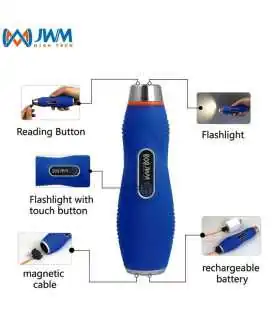 MW5000ES Sistema de patrulla Touch Guard de nuevo diseño, con Luz, Duración de la batería: 500 lecturas