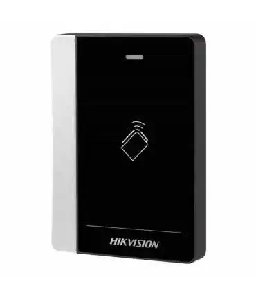 DS-K1102AE Lector de tarjetas EM con teclado, buzzer incorporado, conexión RS-485 y Wiegand, marca Hikvision
