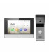 DS-KIS303-P Kit de Videoportero Analógico de Metal, IP a 4 Hilos, Llamada a App Hik-Connect, Monitor por Cable o WiFi y IP65 , Hikvision, Video Portero Guatemala
