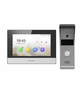 VK07-C02  Pantalla 7" Touch manos libres para Video portero, WiFi, apertura de puerta remota con App , ZKTeco, Video Portero Guatemala