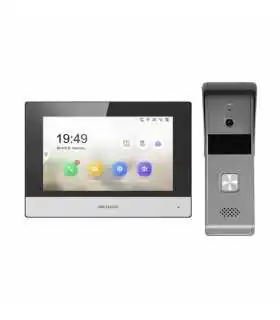 DS-KV8113-WME1(B) Videoportero IP WIFI (IP65 + IK08) Con Llamada Y Apertura Desde APP HikConnect de Hikvision