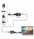 X002RAPKJX Extensor VGA a través de Cat6, VGA macho a RJ45 Ethernet LAN hasta 60 metros