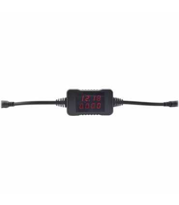 EC801 Medidor Portátil de Voltaje y Corriente que llega a una cámara o la Caída de Tensión, Rango de Medición 3 .6Vcc ~ 15Vcc.