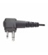 TXEHM Micrófono - Audífono de solapa ajustable al oído para HYT BD-506 y Motorola EP450, RVA50, DTR620, DTR720, DEP450, otros