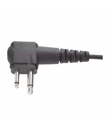 TXEHM Micrófono - Audífono de solapa ajustable al oído para HYT BD-506 y Motorola EP450, RVA50, DTR620, DTR720, DEP450, otros