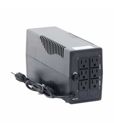 DS-UPS1000-X UPS de 1000 VA 600 W Protección Contra Sobrecarga y Descarga Entrada y Salida 120 VCA, 6 Tomas NEMA 5-15R